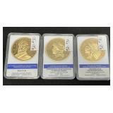 3 American Mint Commemorative Coins.