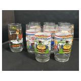 McDonaldï¿½s McVote & Pepsi Character Glasses.