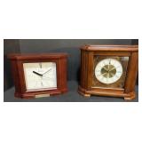 2 Tabletop Clocks.