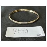 10K Gold Bangle.