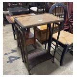 Metal Art Bamboo Hall Table.