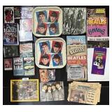 Vintage Beatles CDï¿½s, News Paper, Shirt, Adv Tray.