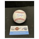 Mike Trout Autographed Baseball.