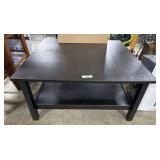 Traditional Dark Pine Coffee Table.