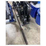 Fitness Gear Weight Set & Barbell.