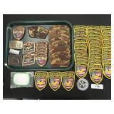 Fashion Belt Buckles, Military/Advertising Patches