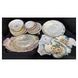 Large Lot Of Dinnerware.