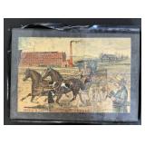 1891 Hoodï¿½s Sarsaparilla Double Sided Puzzle.