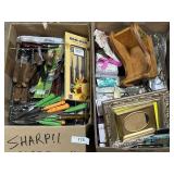 Kitchen Knives, Utensils, New Stationary, Frames.