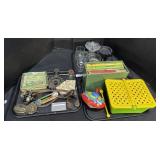 Glassware, Noise Makers, Books, Utensils.
