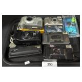 Lot Of Vintage Cameras.