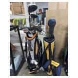 Youth Callaway & Topflight Golf Clubs & Bags.