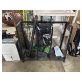 Steel Sports Equipment Rack.