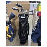 Callaway Golfbag, TaylorMade Golf Clubs.