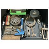 Clamp & Puller, Chainsaw Chains, Lug Wrench.