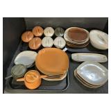 Mid Century Modern Raymor Roseville Dinnerware.