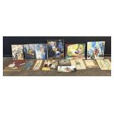 1970ï¿½s Art Student Oil Paintings.