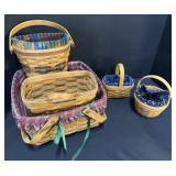 Lot Of Longaberger Baskets.