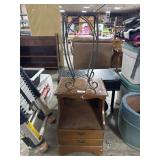 Wrought Iron Plant Stand, End Tables.
