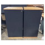 (2) Acoustic Research Stereo Speakers.