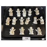 Large Lot Of Small Porcelain Angels.