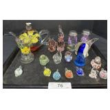 Paperweights, S&P Shaker, Vase.