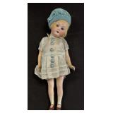 Antique German Bisque Doll.