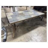 Tuscan Style Stonetop Coffee Table.