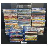 Large Lot Of Animated DVDs & Blu Ray Movies.