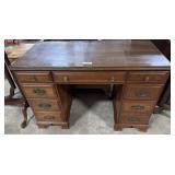 Vtg Cherry Computer Desk.