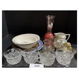 EAPG Glasses, Bowls, Mini Glasses.