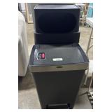 (2) Stainless Waste Cans.