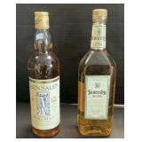 Glen Salen Scotch Whiskey & Scoresby Scotch.