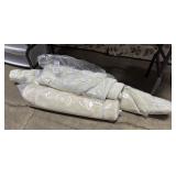 (3) NOS White Area Rugs.