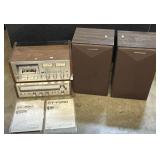 Pioneer Stereo & Cassette, Marantz Speakers.