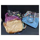 Coach, Vera Bradley, Steve Madden Purses.