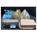 Lot Of Soaps & Makeup Bags.