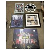 Art Prints, Philadelphia Door Collage, Mirror.