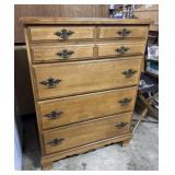 Traditional Style Maple Chest of Drawers.