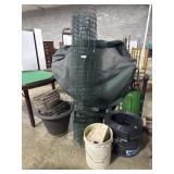 Lawn & Garden Items, Fencing, Pavers, Planters.