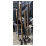(4) Vtg Sledge Hammers.