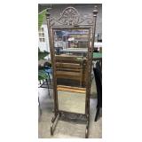 Vintage-Style Cheval Floor Mirror.