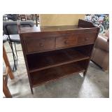 Vtg Cherry Changing Table.