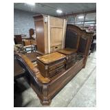 Bombe-Style Ornate Bedroom Suite.