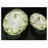 Temp-Tations Christmas Casserole Dishes.