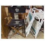Vtg Hershey Plant Directors Chair, (2) Folding