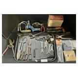 Hand Tools, Louvers, Peacock 196 Gauge, Wrenches.