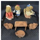 Mini Squirrels & Table Decorations.