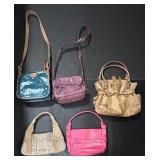 5 Various Purses, Fossil, Kenneth Cole.