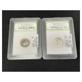 2003 & 2006 Roosevelt Dimes.